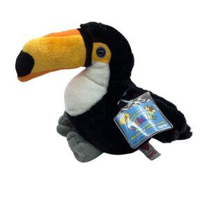 Webkinz Toco Toucan Plush Ganz Sealed Code Tag 8" Stuffed Animal Toy NEW